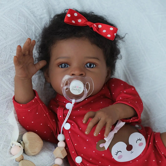 Bebe Reborn Negra Realista