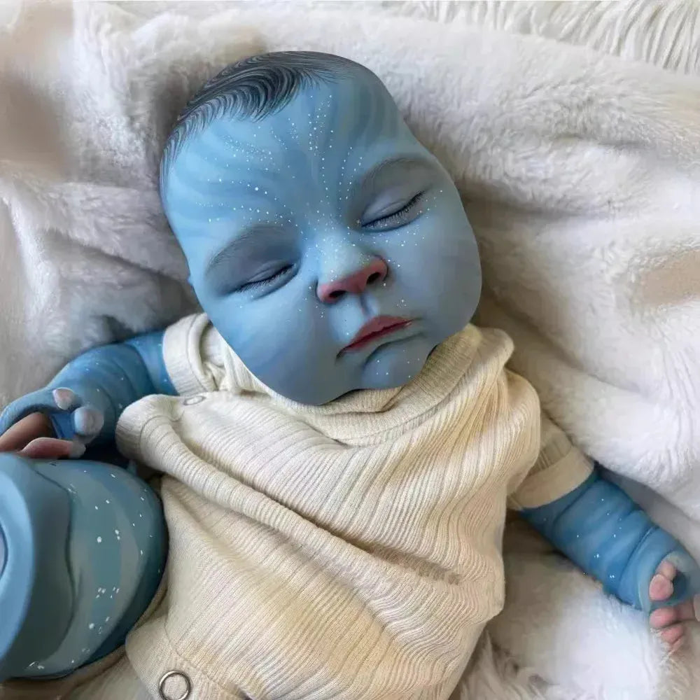 Bebe Reborn Avatar Azul