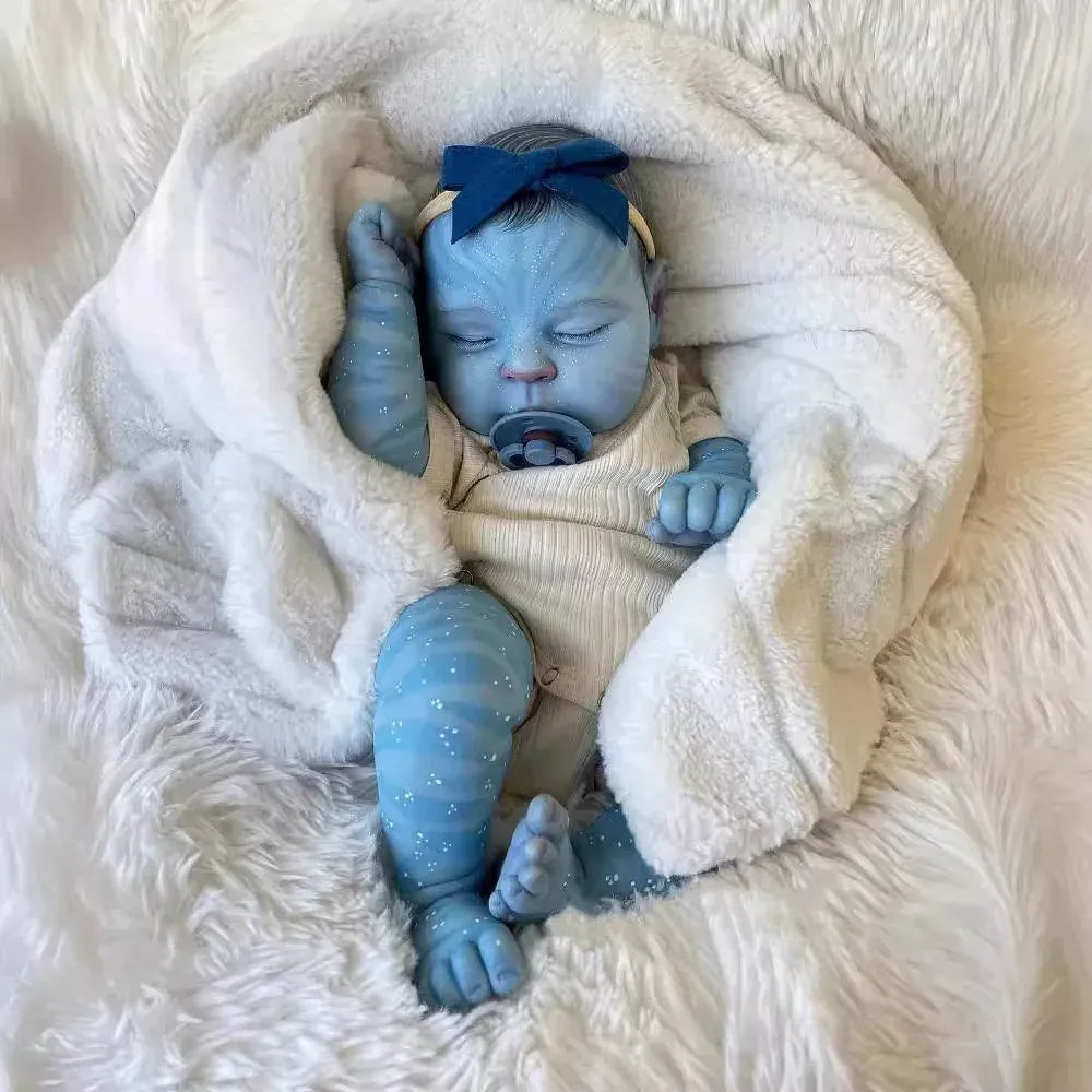 Bebe Reborn Avatar Azul