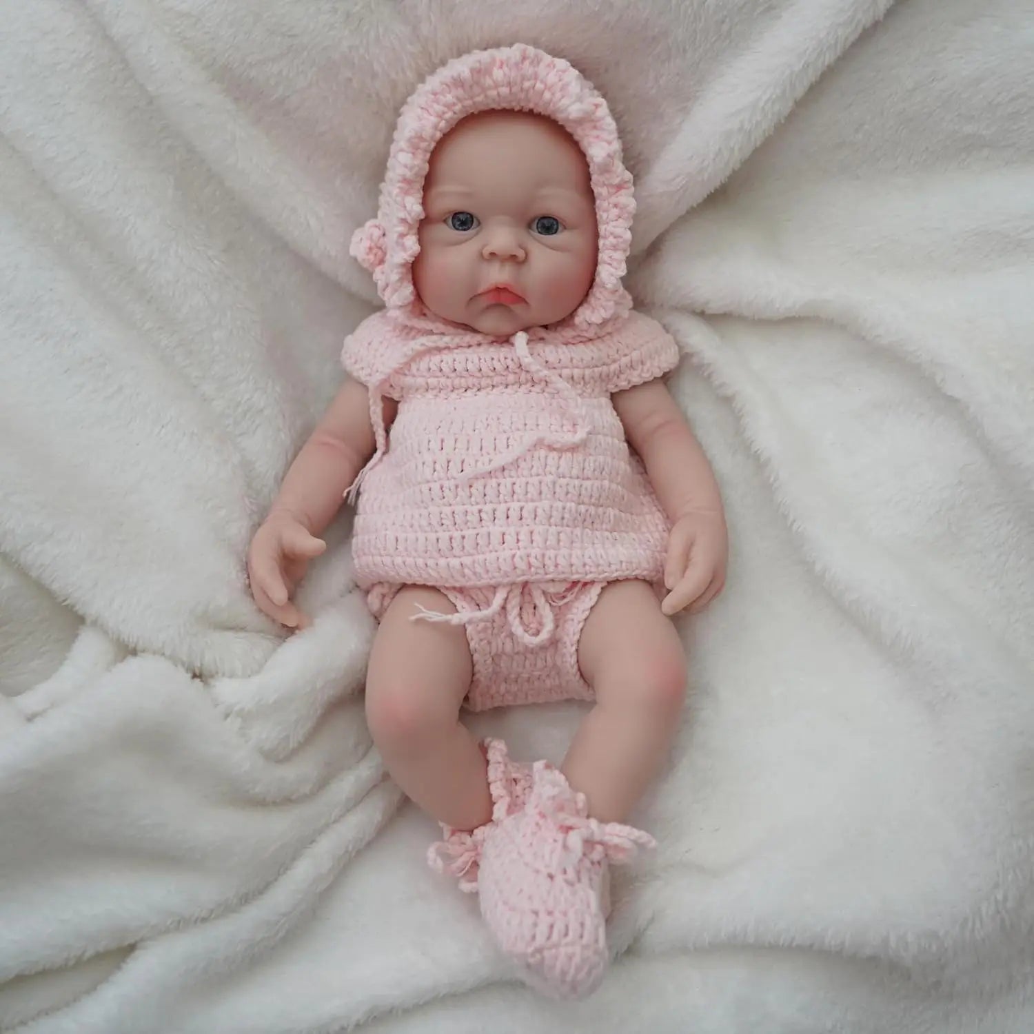 Bebe Mini Reborn Cuerpo Blando