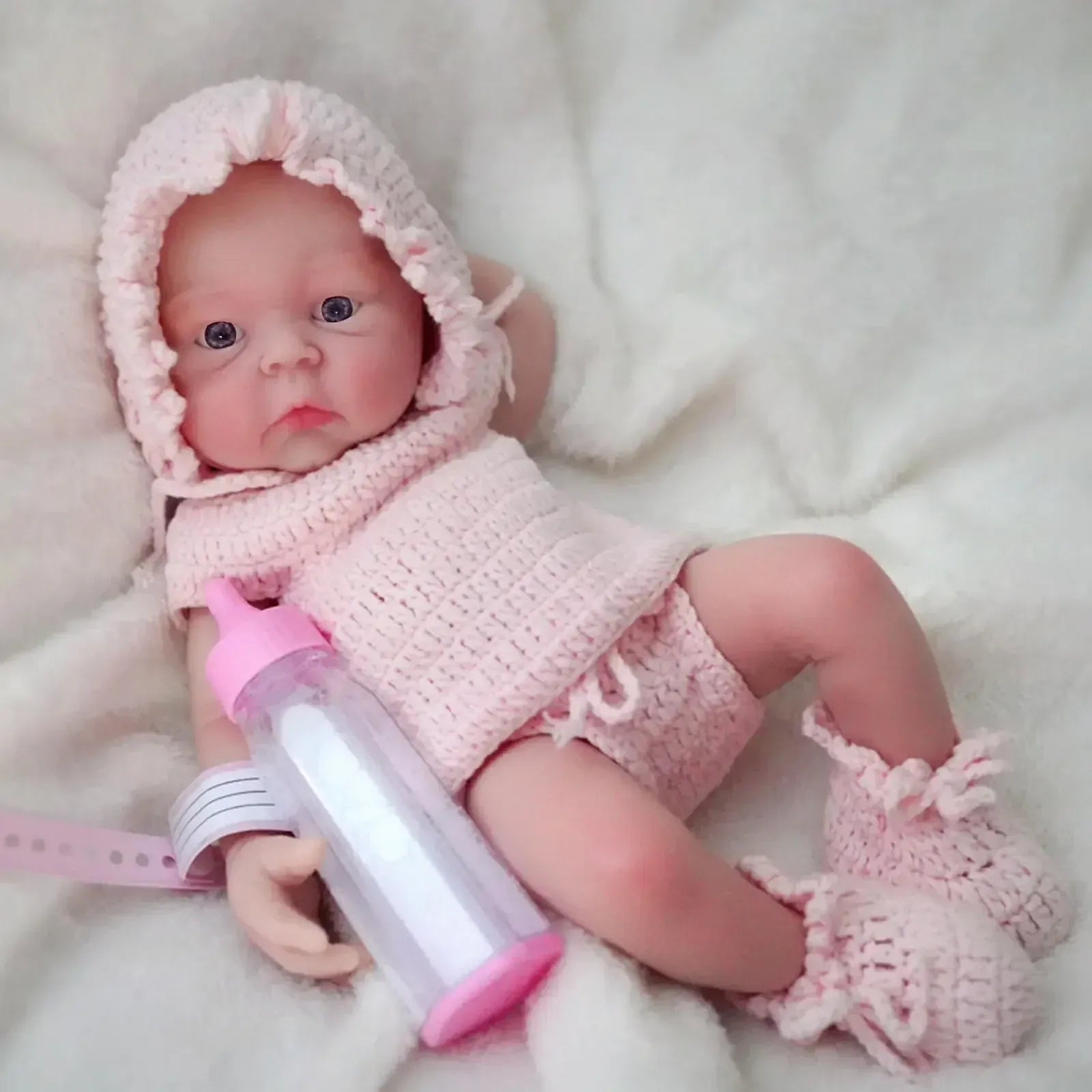 Bebe Mini Reborn Cuerpo Blando