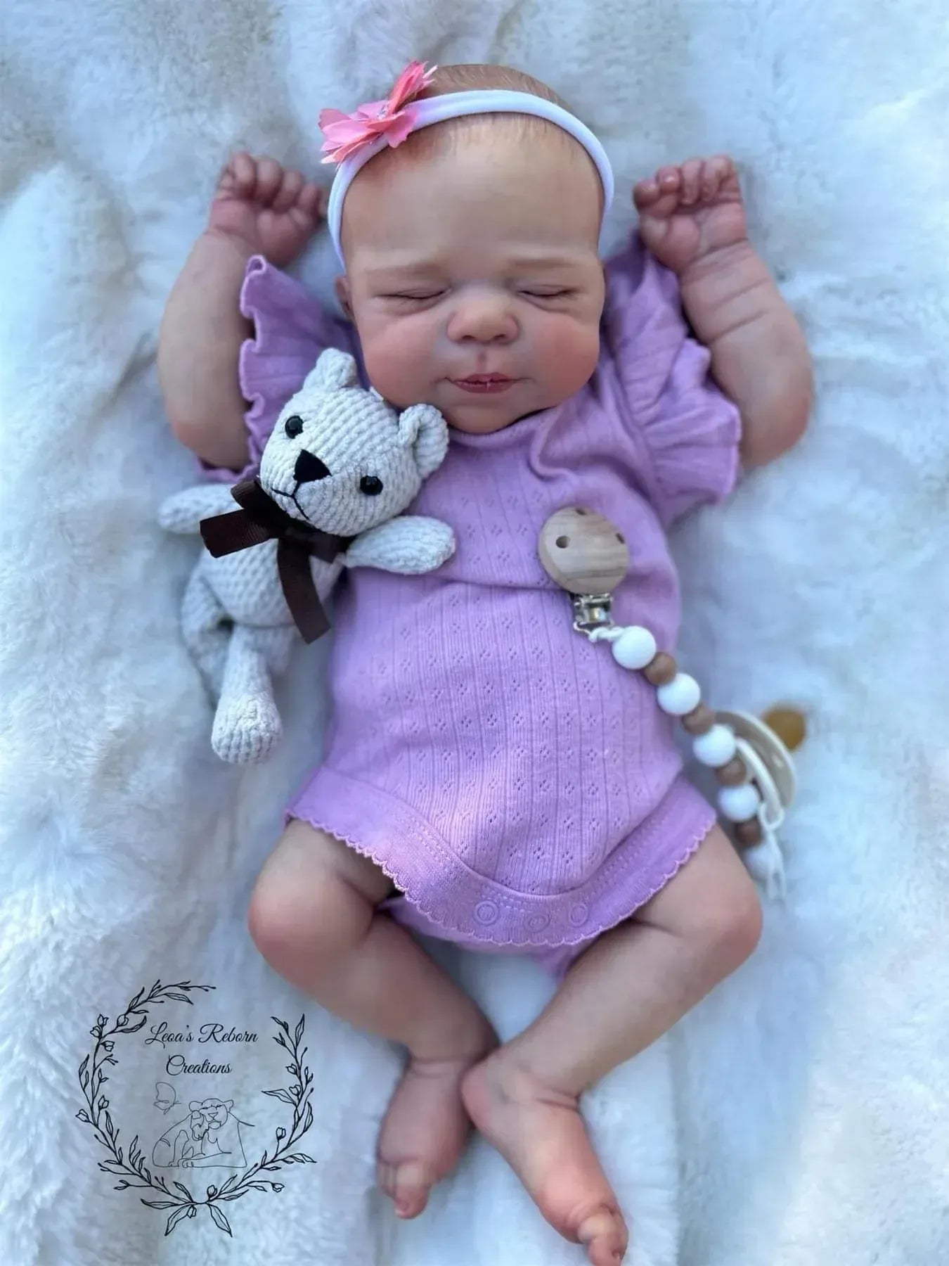 Muñeca Realista Silicona Recien Nacidos Bebes Reborn Niñas